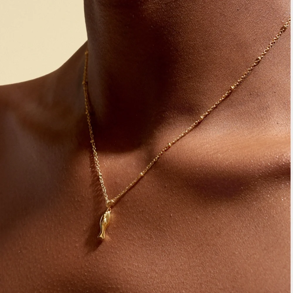 Sardine Pendant Necklace - Picture 2 of 7